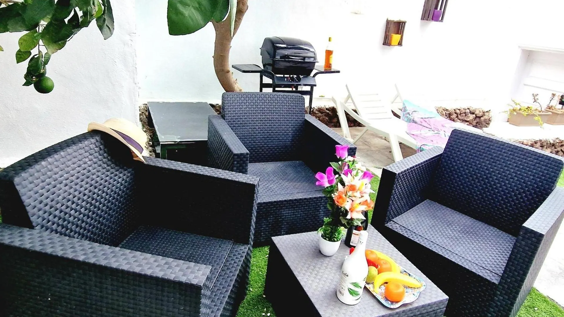 Tatil Evi Villa Blanca Apartment, Garden View 2 Bedrooms Costa Adeje